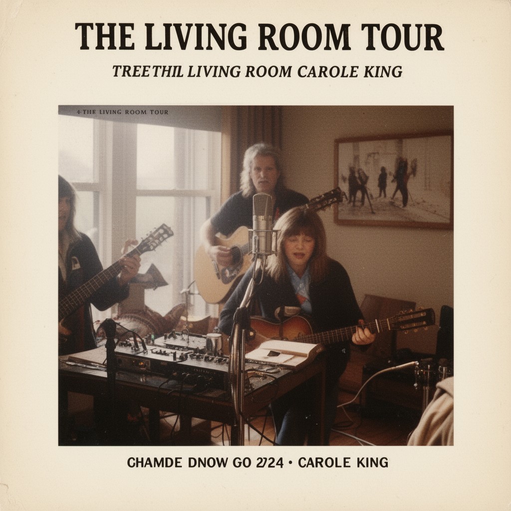 AI-generated illustration of The Living Room Tour