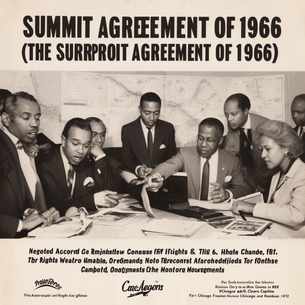 AI-generated illustration of Summit Agreement of 1966