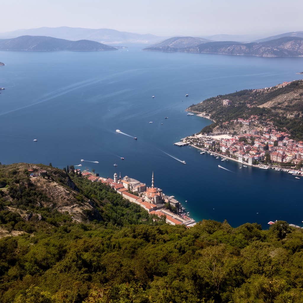 AI-generated illustration of Black Sea