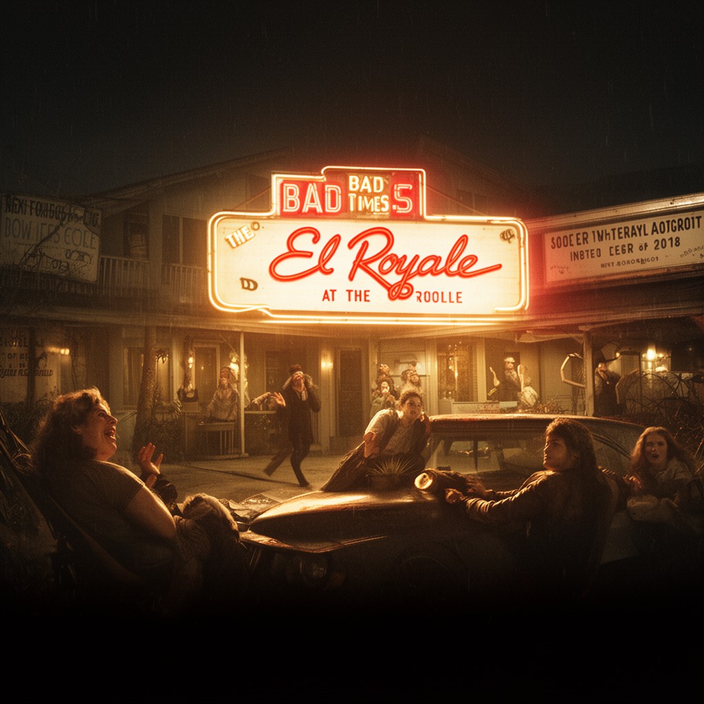 AI-generated illustration of Bad Times at the El Royale