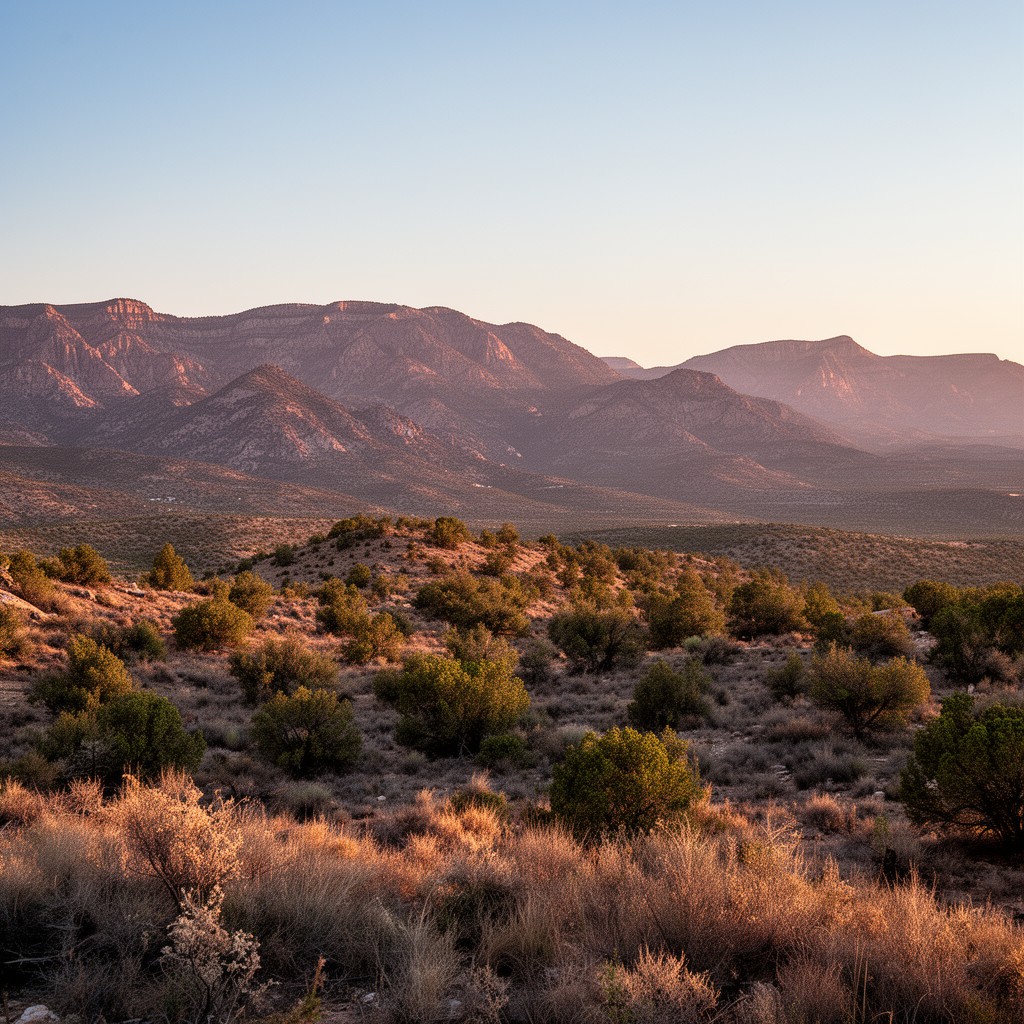 AI-generated illustration of Bradshaw Mountains region
