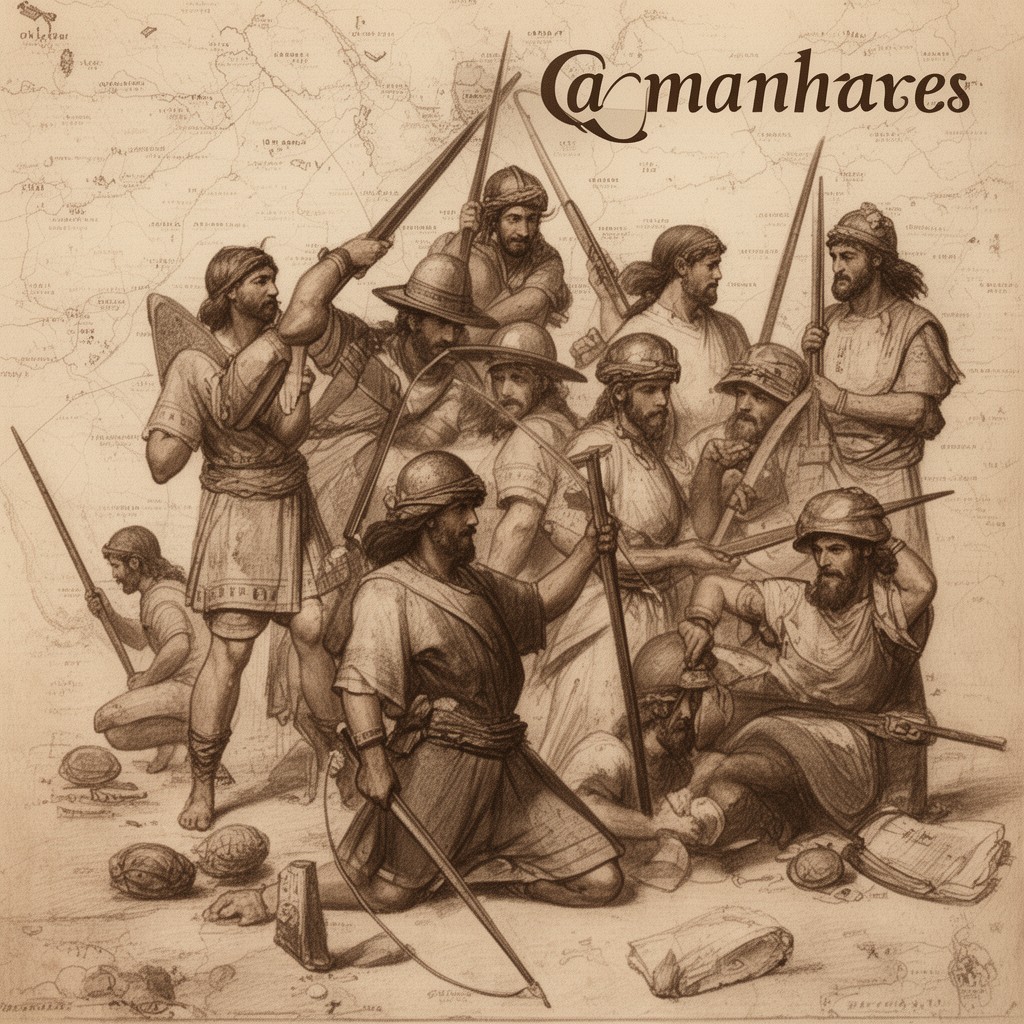 AI-generated illustration of Canaanites