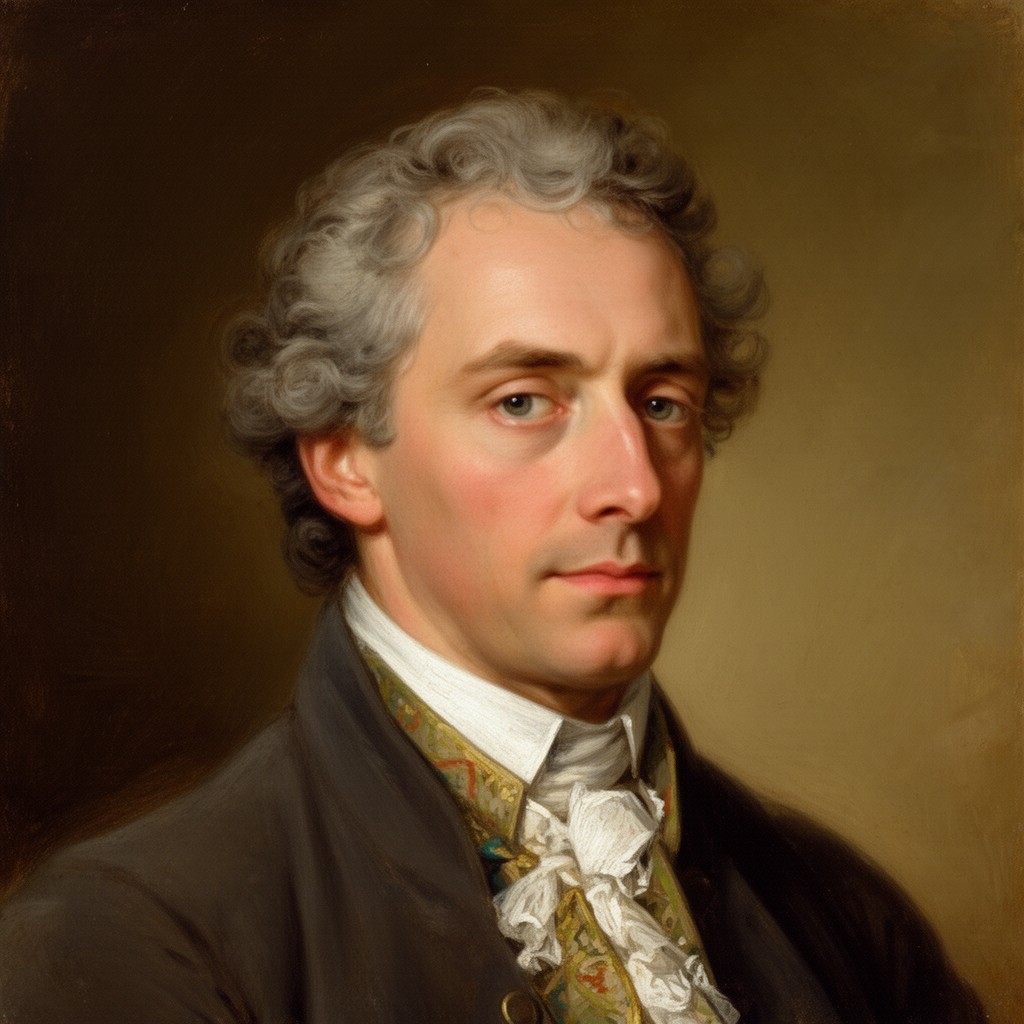 AI-generated illustration of Alessandro Volta
