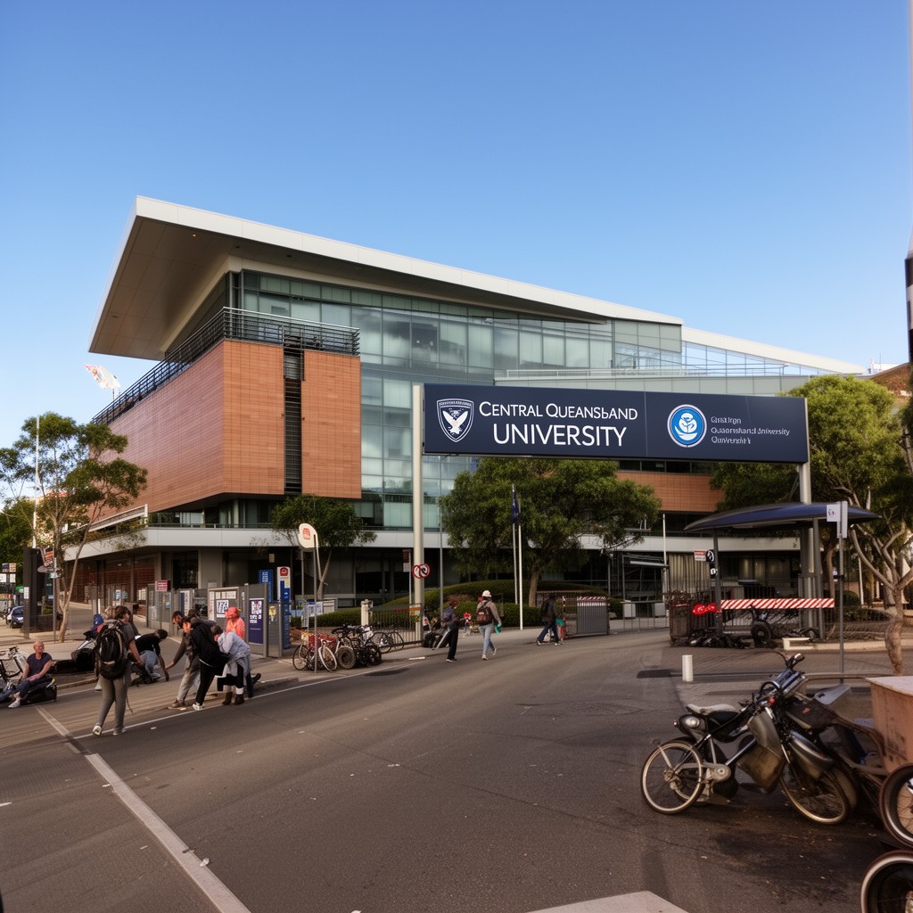 AI-generated illustration of Central Queensland University