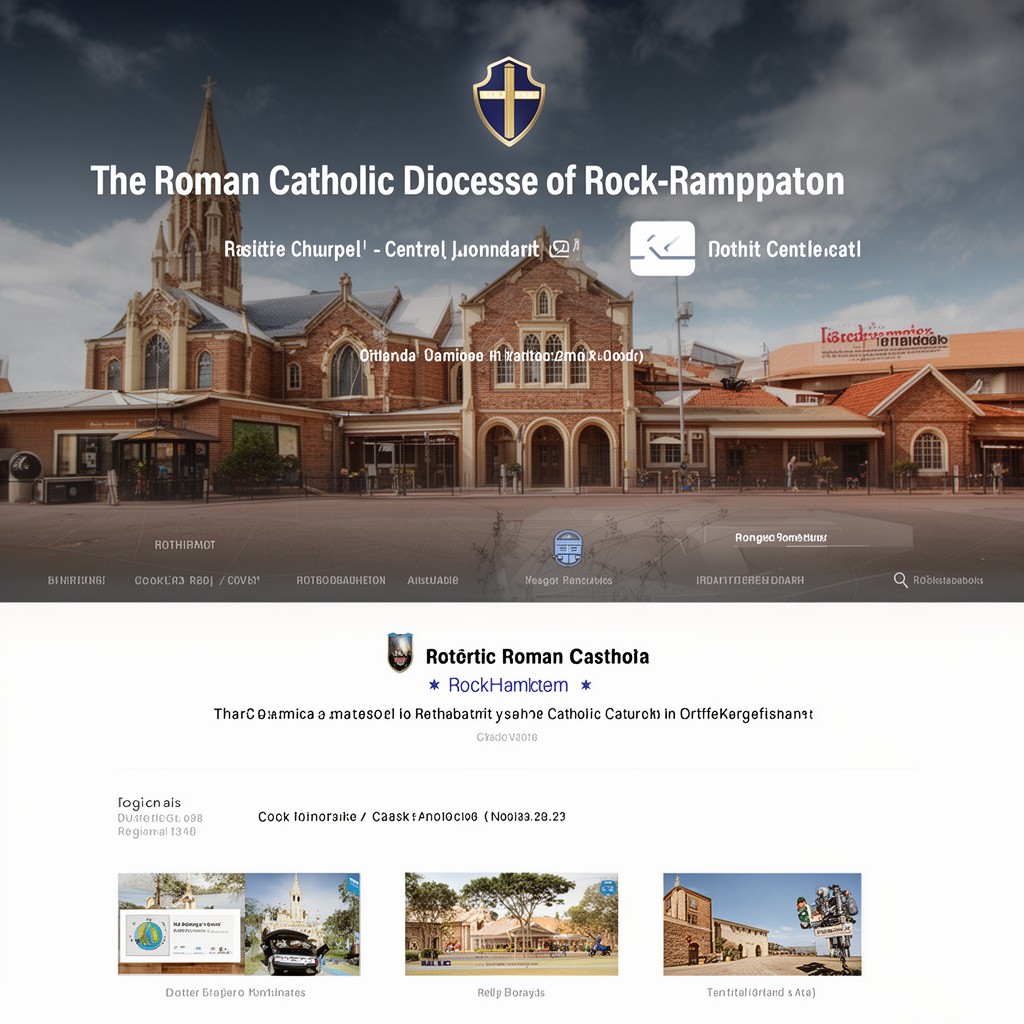 AI-generated illustration of Roman Catholic Diocese of Rockhampton