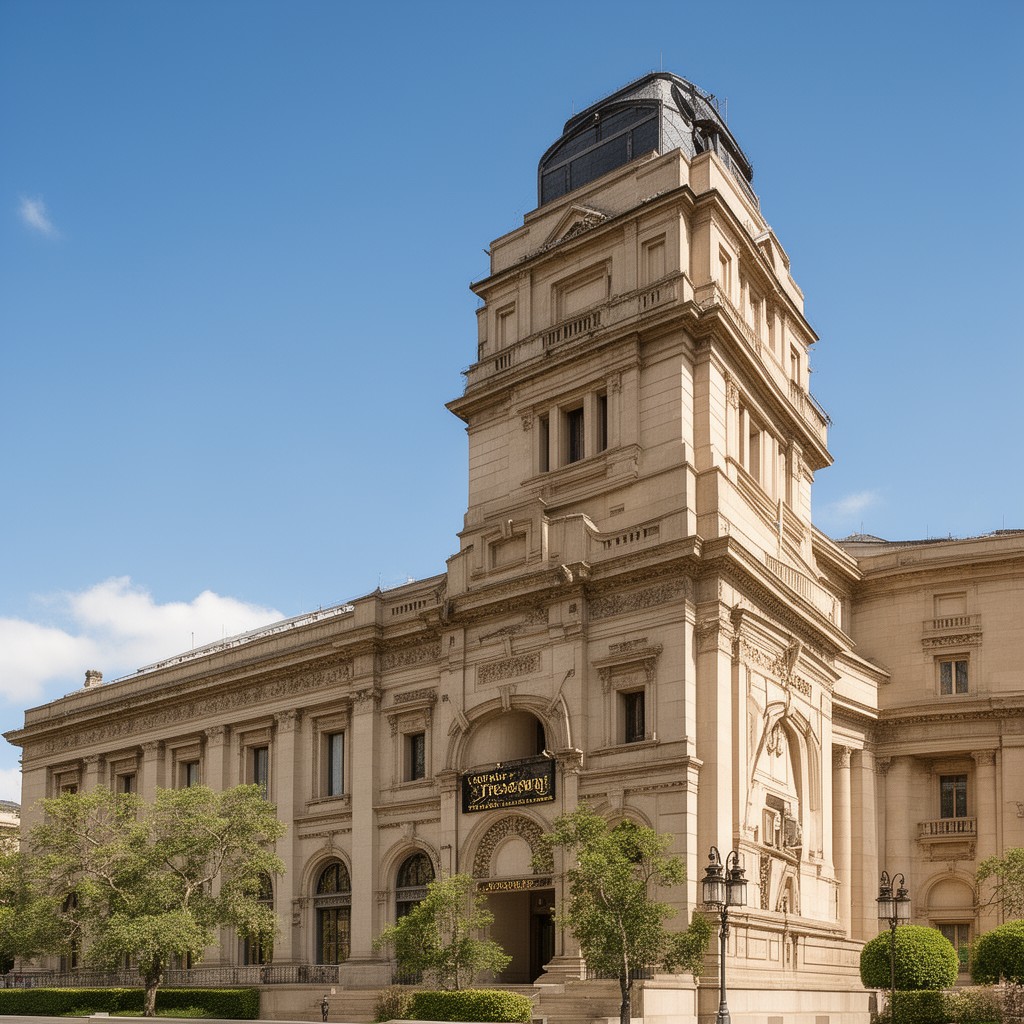 AI-generated illustration of Treasury (Australia)