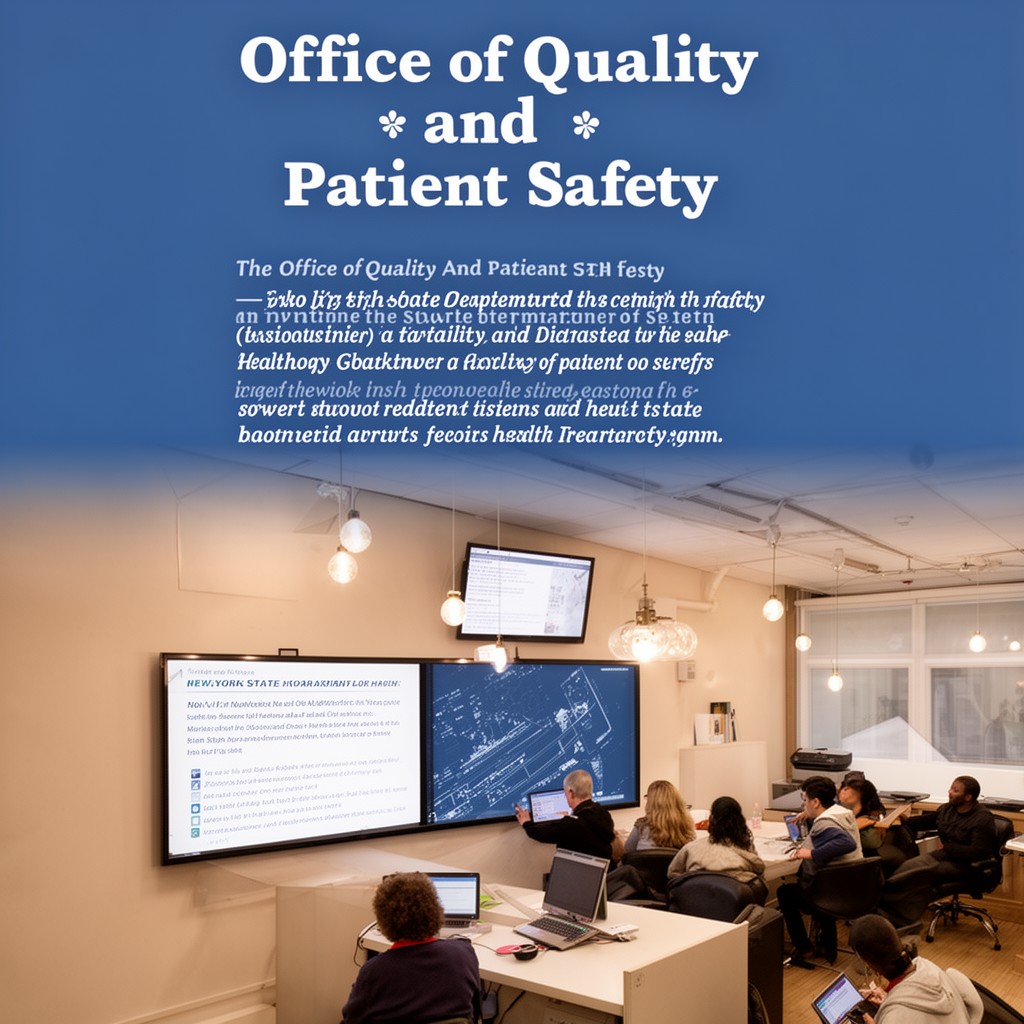 AI-generated illustration of Office of Quality and Patient Safety