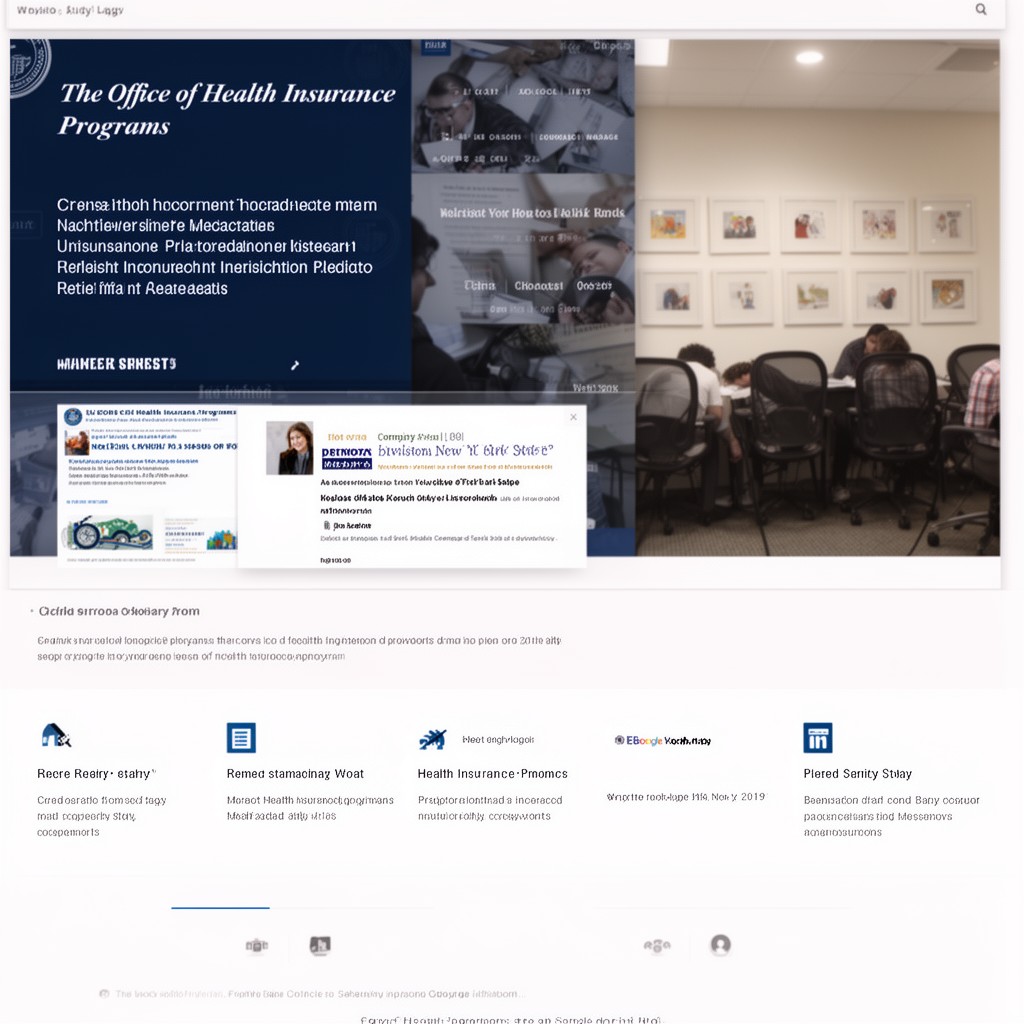 AI-generated illustration of Office of Health Insurance Programs