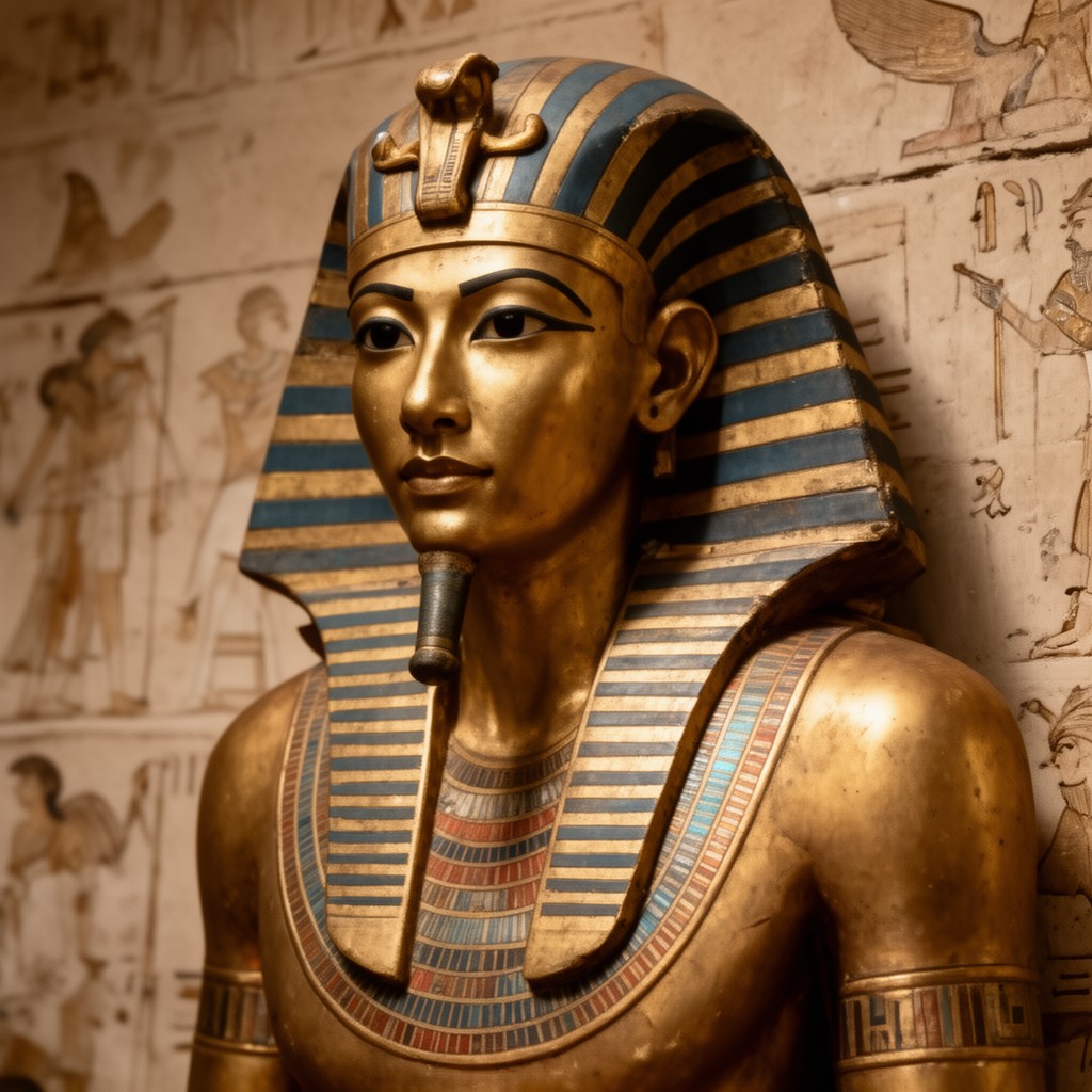 AI-generated illustration of Thutmose III