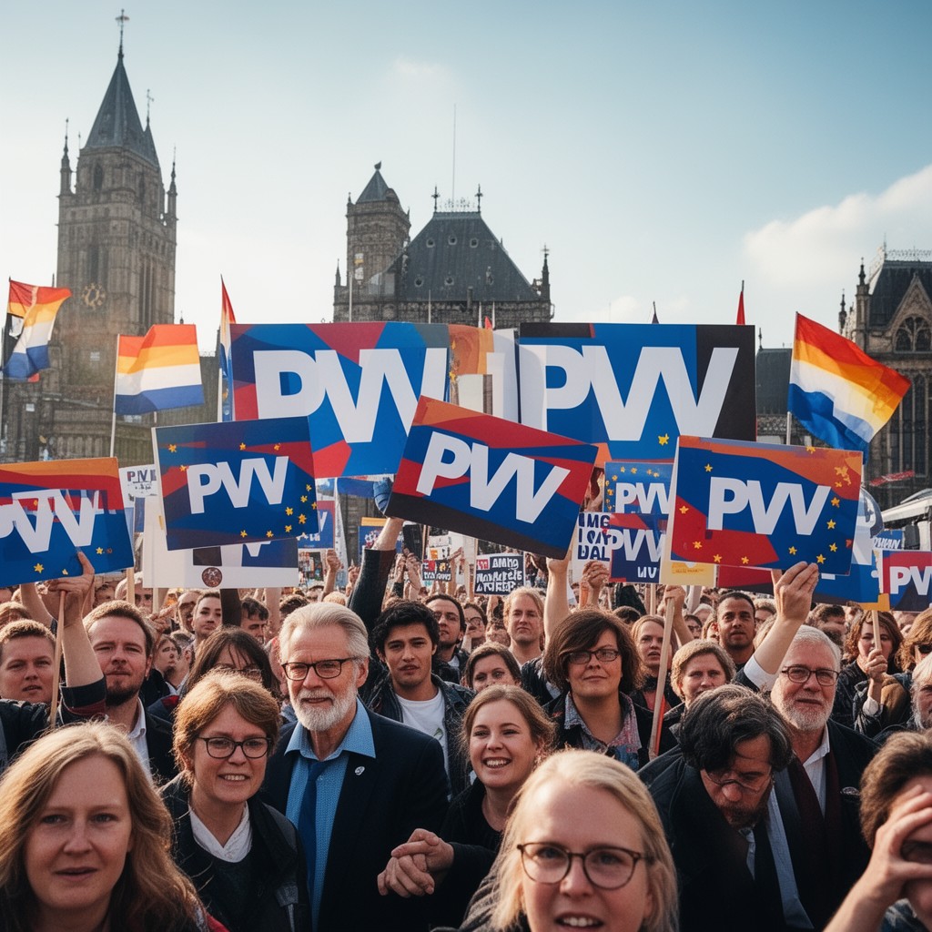 AI-generated illustration of PVV