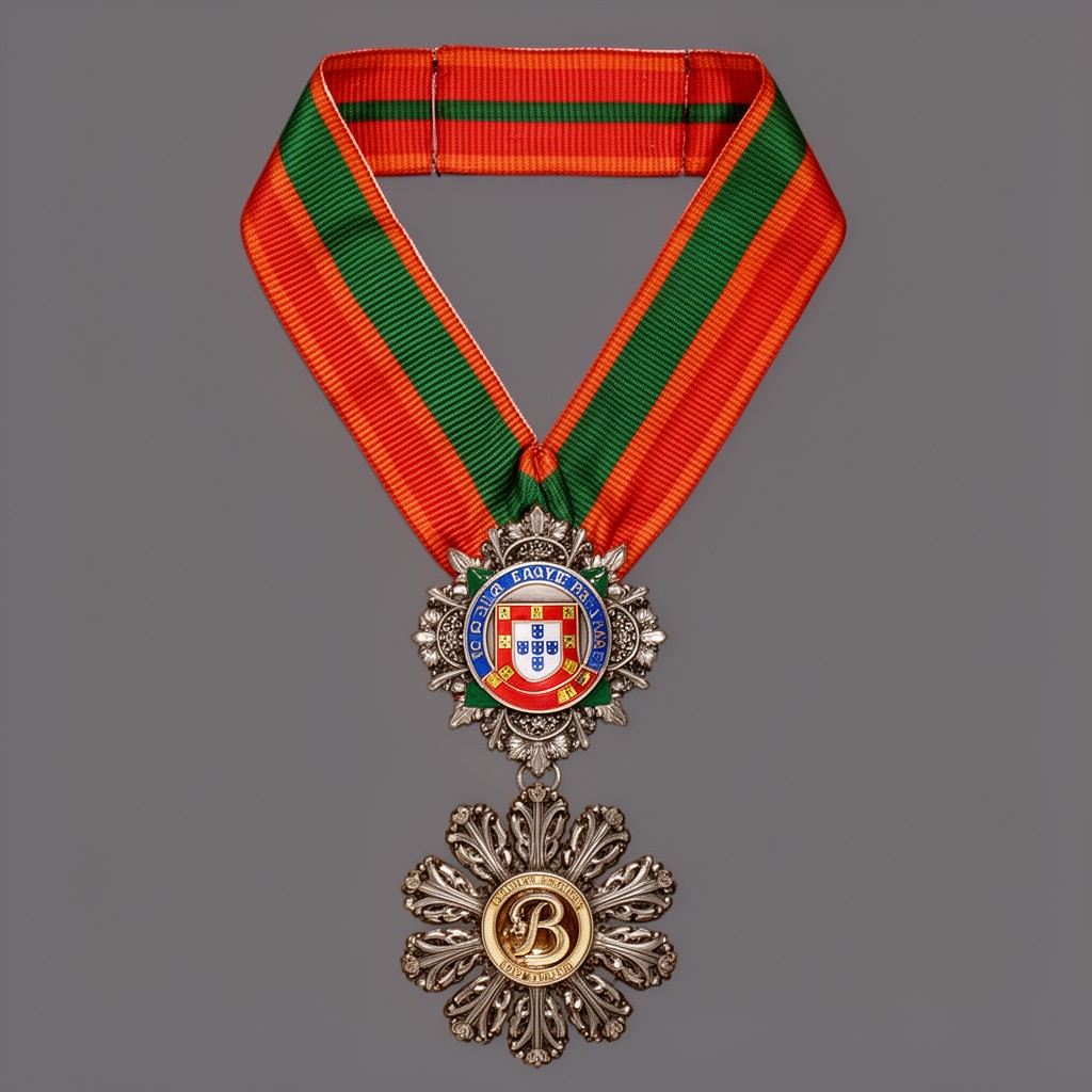 AI-generated illustration of Grand Collar of the Order of Liberty