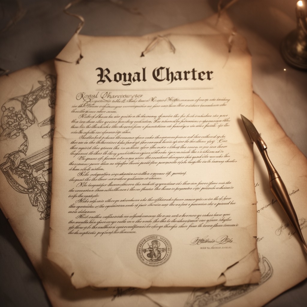 AI-generated illustration of Royal Charter