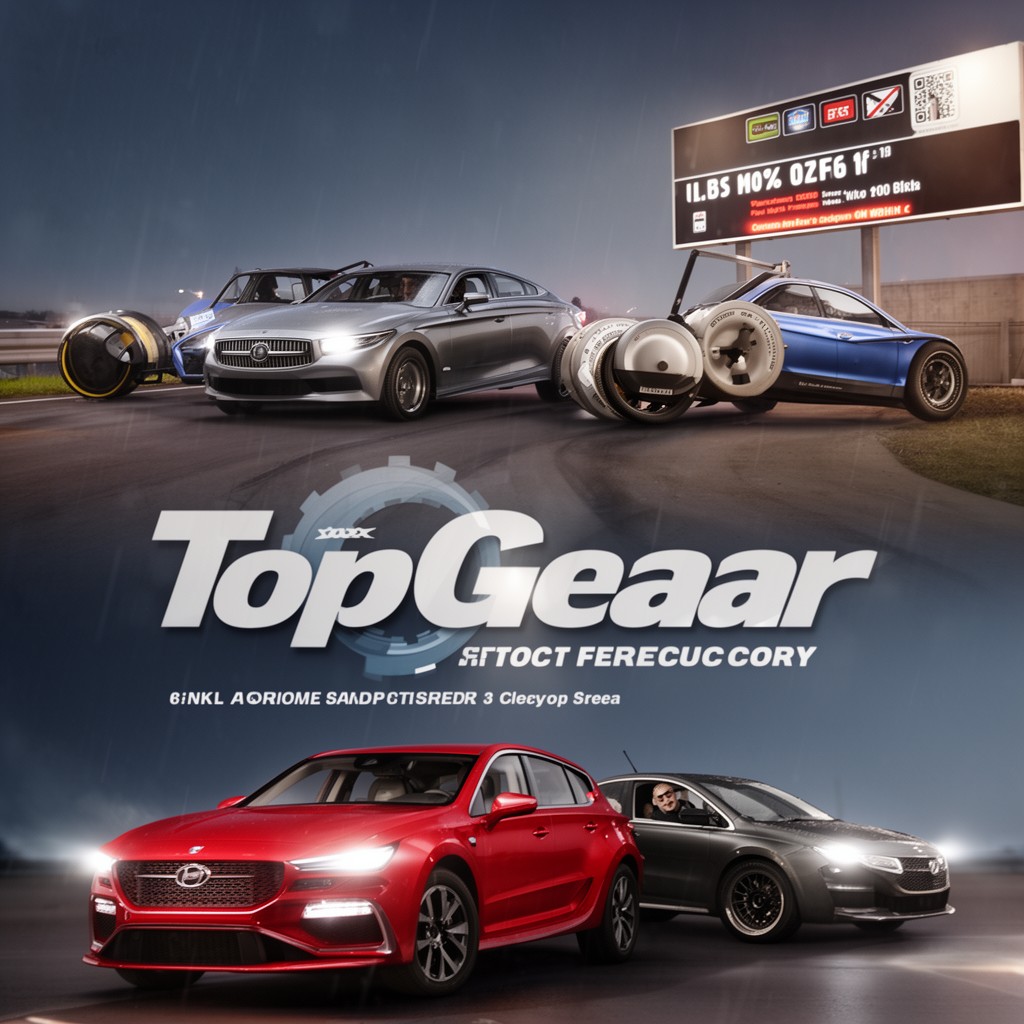 AI-generated illustration of Top Gear