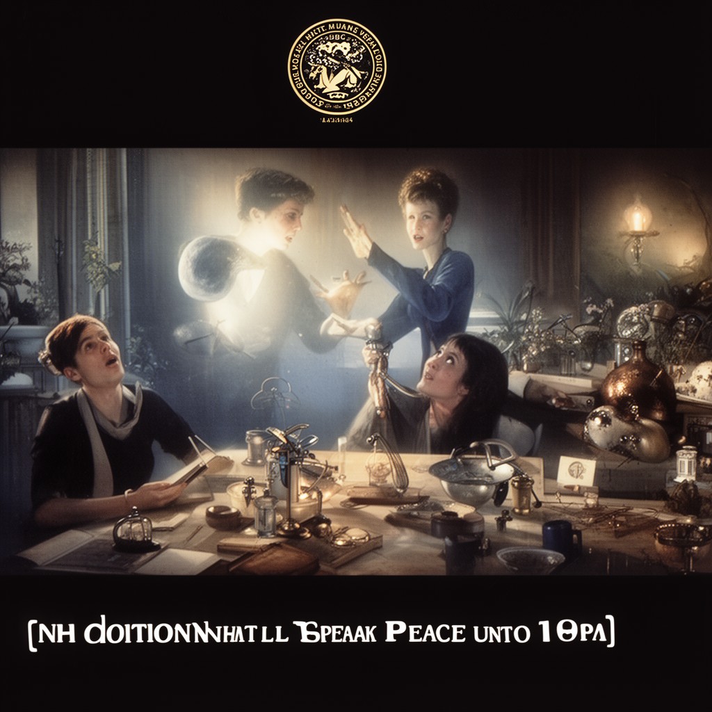 AI-generated illustration of Nation Shall Speak Peace Unto Nation