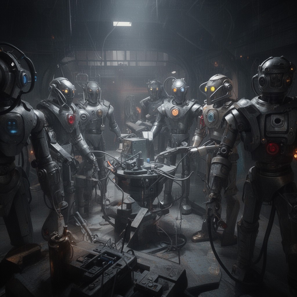 AI-generated illustration of The Age of Steel