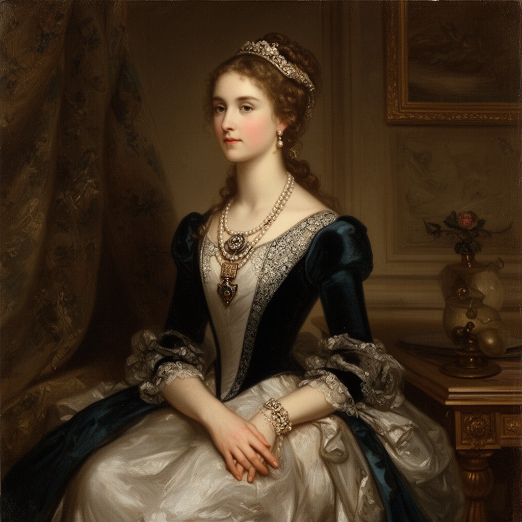AI-generated illustration of Grand Duchess of Tuscany