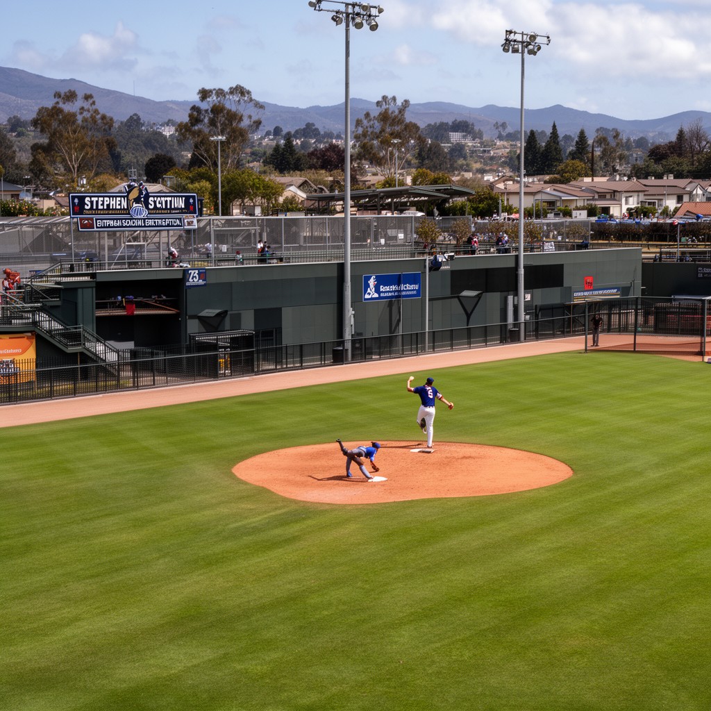 AI-generated illustration of Stephen Schott Stadium