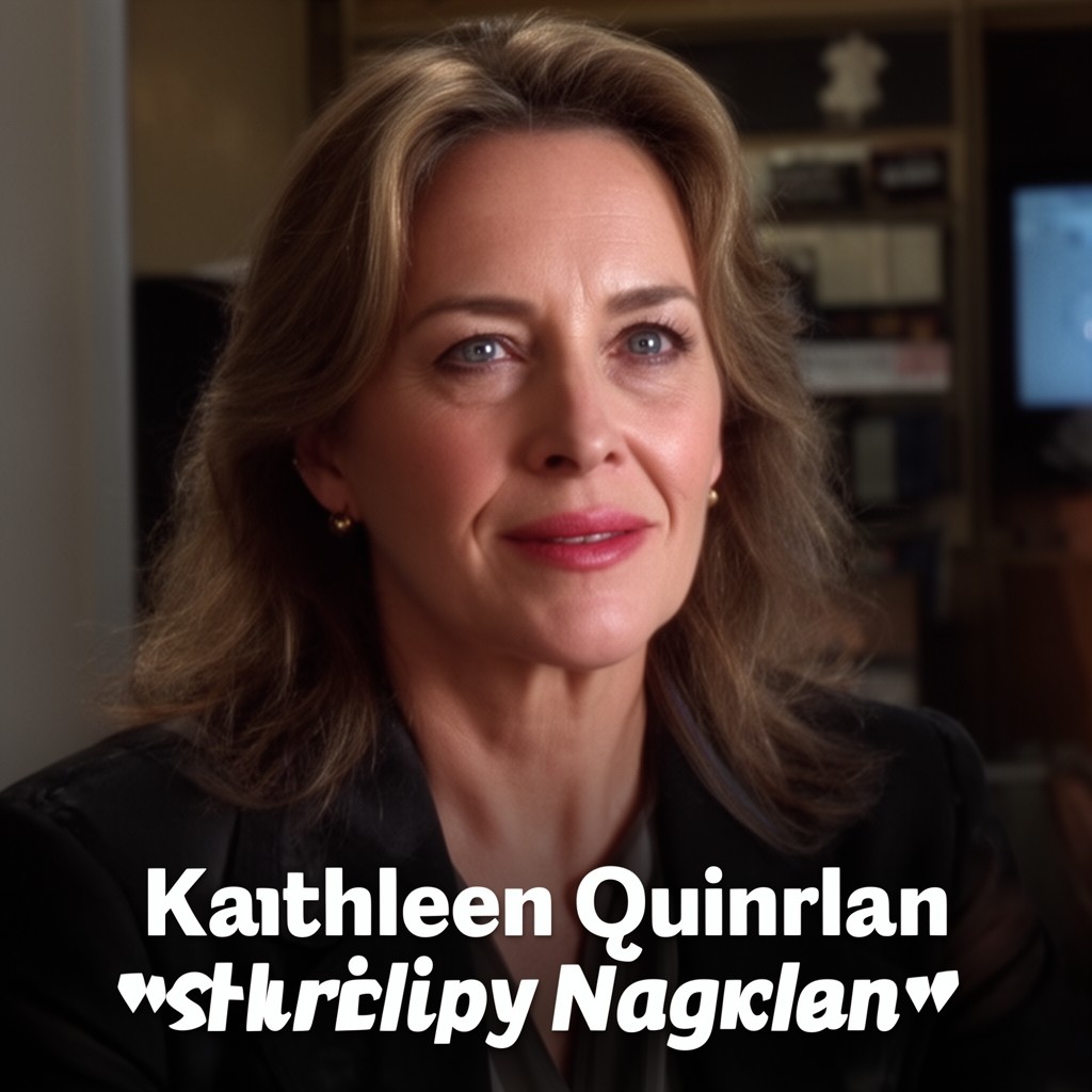 AI-generated illustration of Kathleen Quinlan