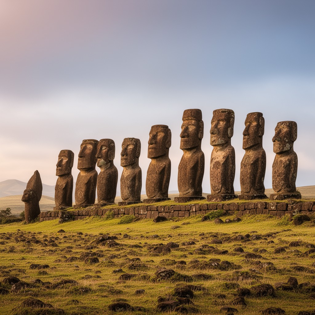 AI-generated illustration of Isla de Pascua province