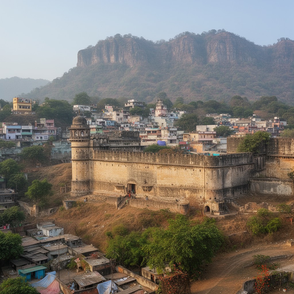 AI-generated illustration of Junagadh