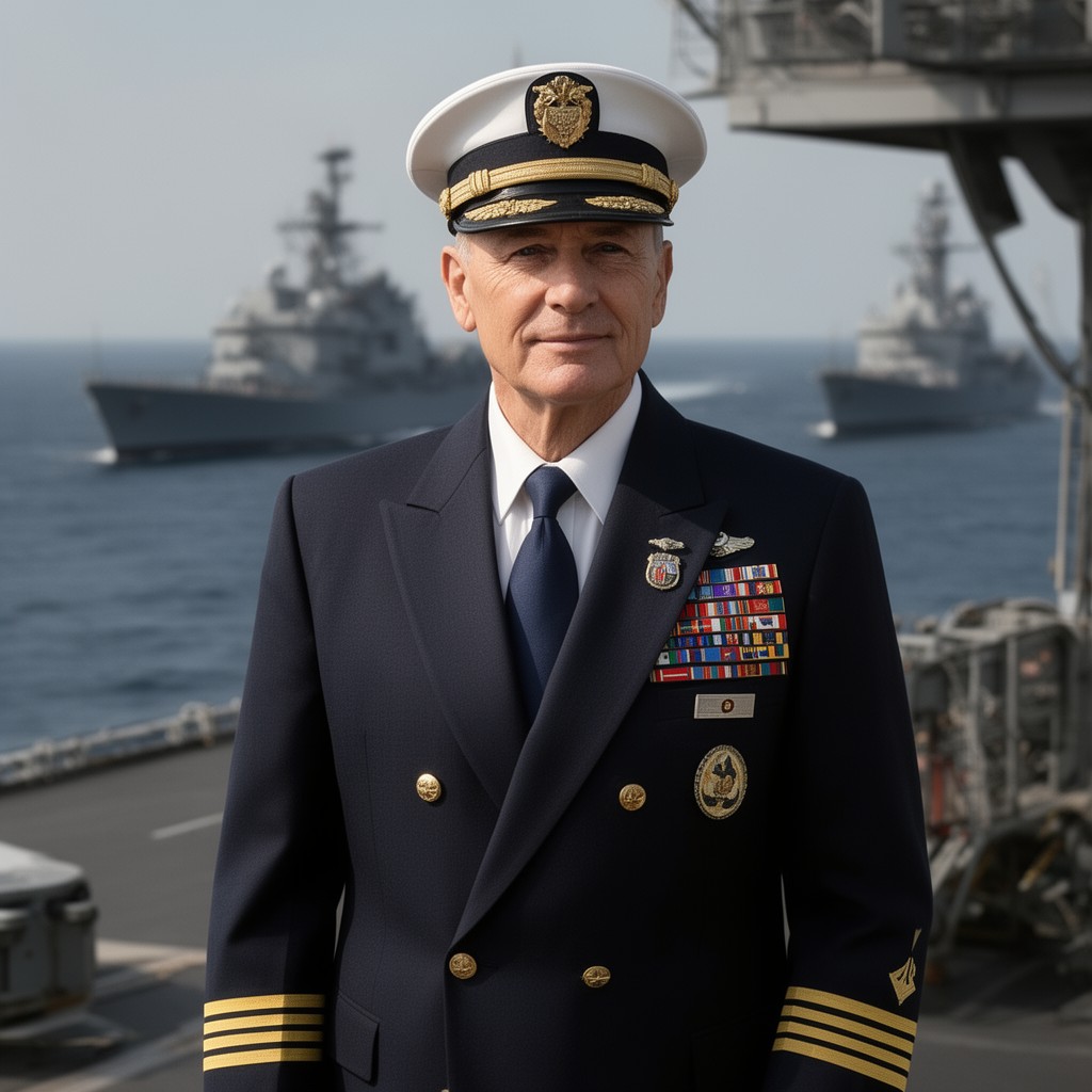 AI-generated illustration of Chief of Naval Operations