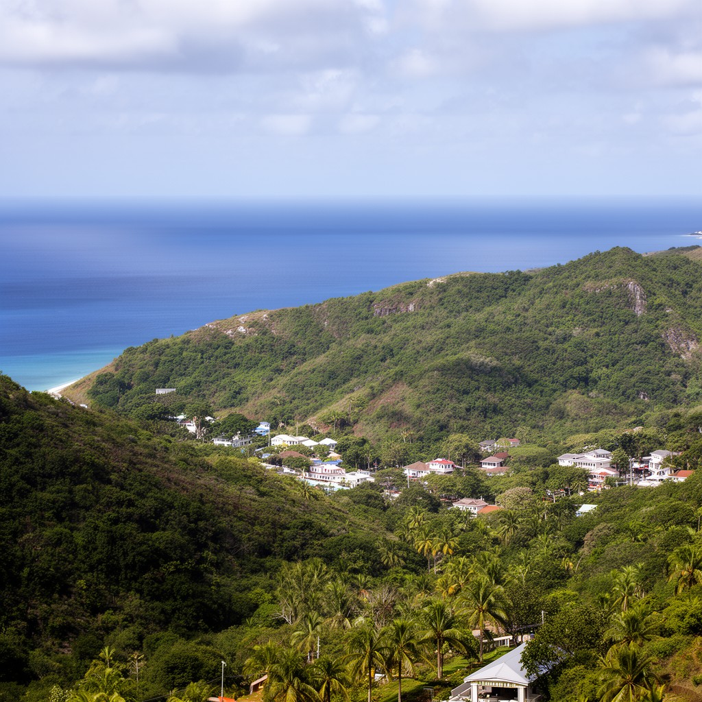 AI-generated illustration of Tortola