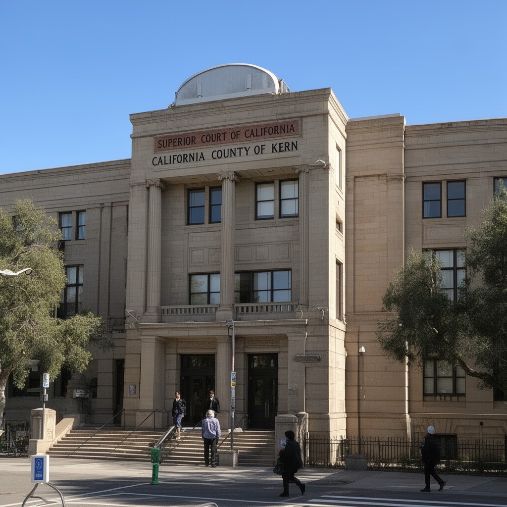 AI-generated illustration of Superior Court of California, County of Kern