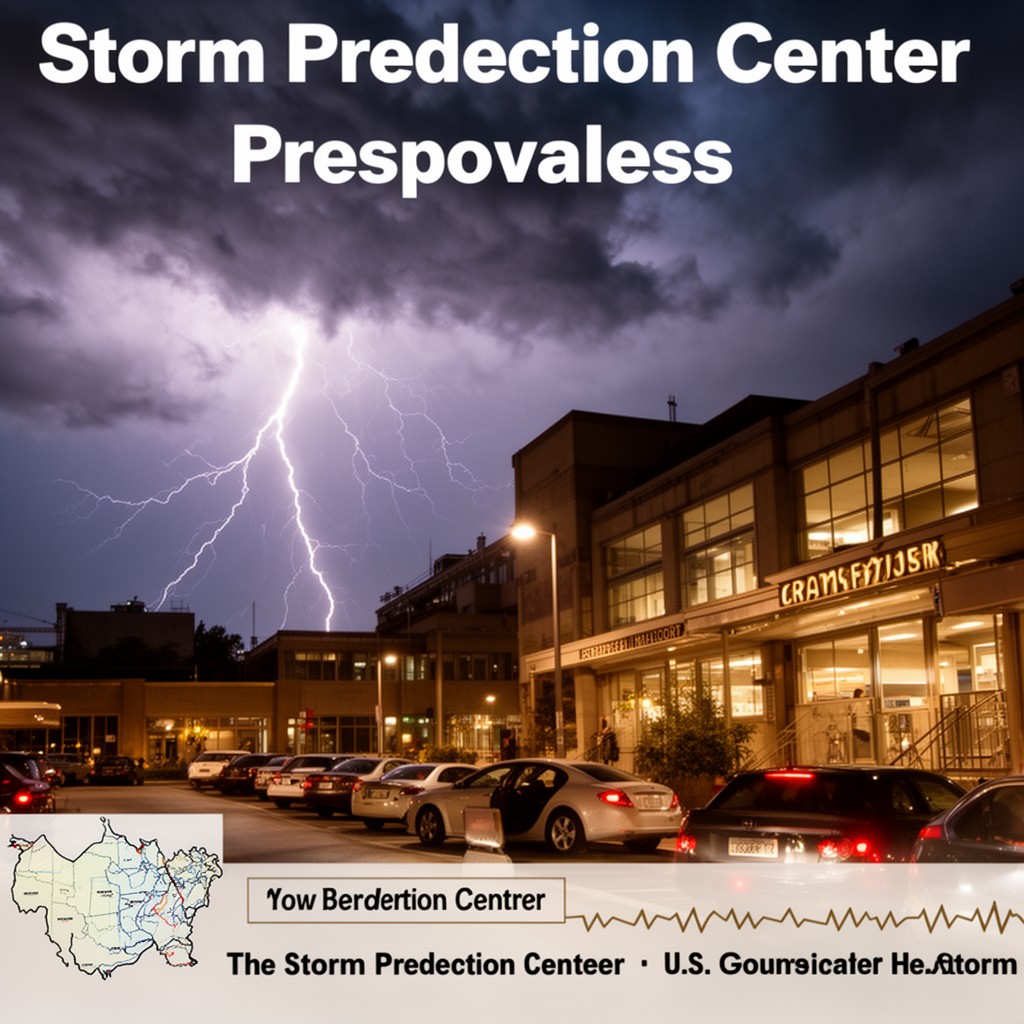 AI-generated illustration of Storm Prediction Center