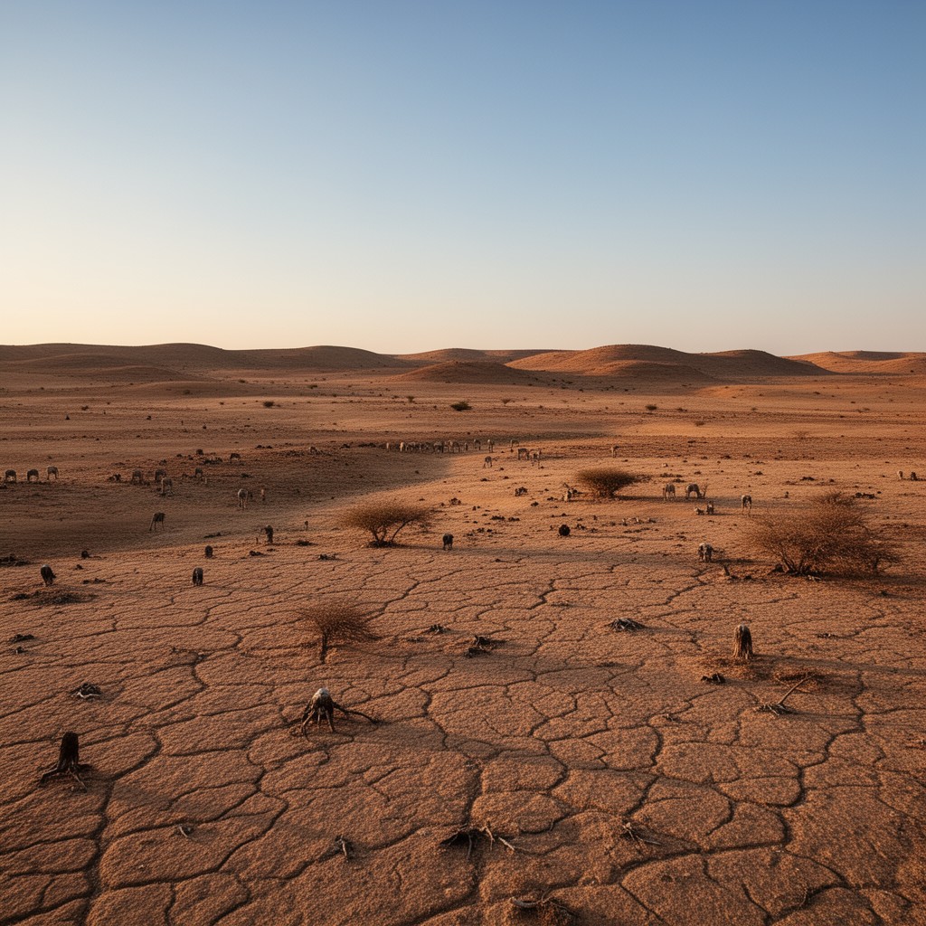 AI-generated illustration of Thar and Parkar District