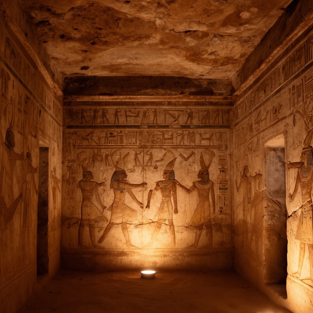 AI-generated illustration of Tomb of Pennut