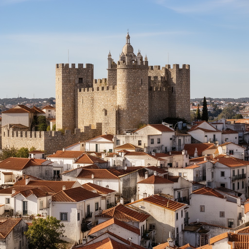 AI-generated illustration of Estremoz