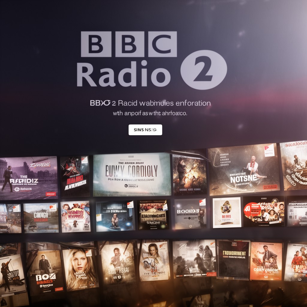 AI-generated illustration of BBC Radio 2