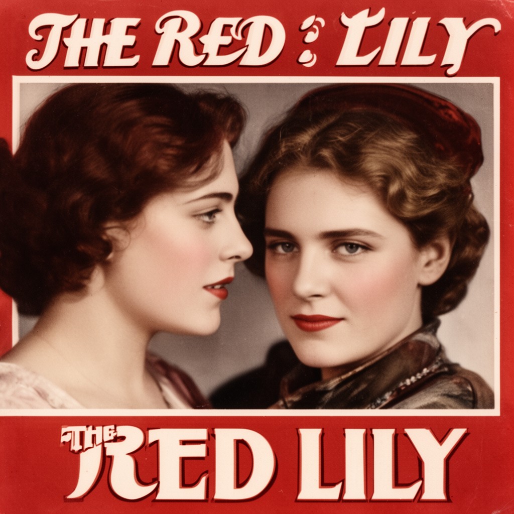 AI-generated illustration of The Red Lily (1924 film)