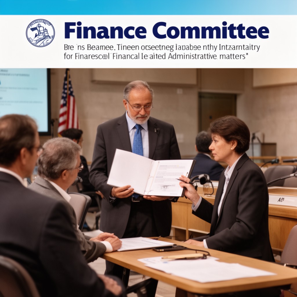 AI-generated illustration of Finance Committee