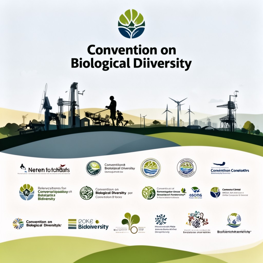 AI-generated illustration of Convention on Biological Diversity bodies