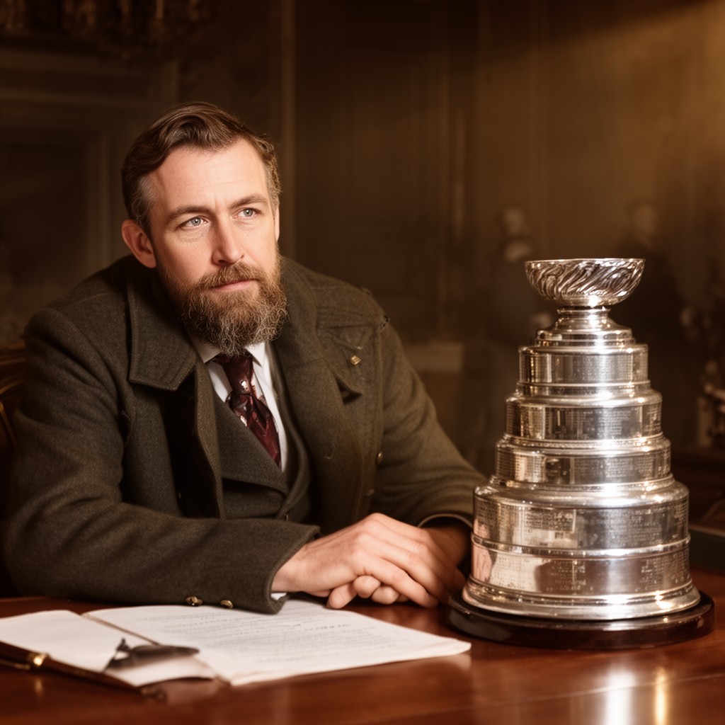 AI-generated illustration of Lord Stanley of Preston