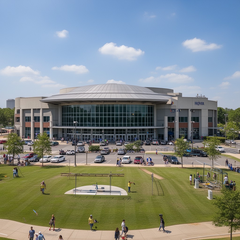 AI-generated illustration of Hoover Metropolitan Complex