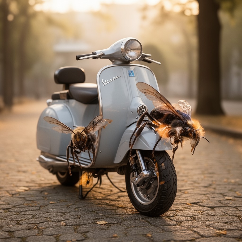 AI-generated illustration of Vespa