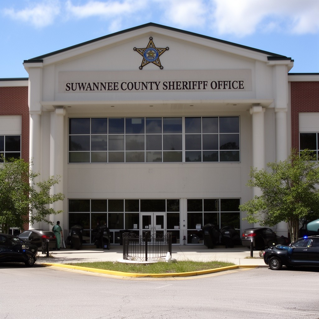 AI-generated illustration of Suwannee County Sheriff’s Office