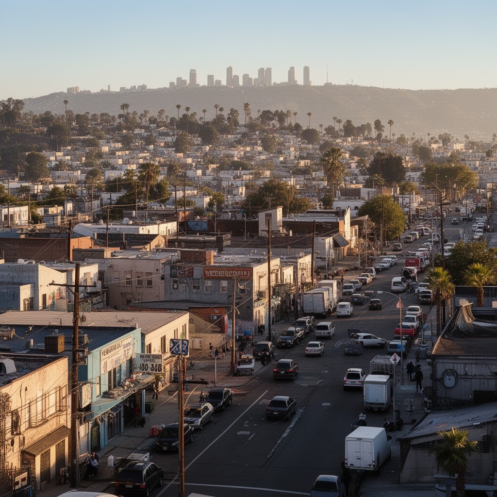 AI-generated illustration of Vermont-Slauson