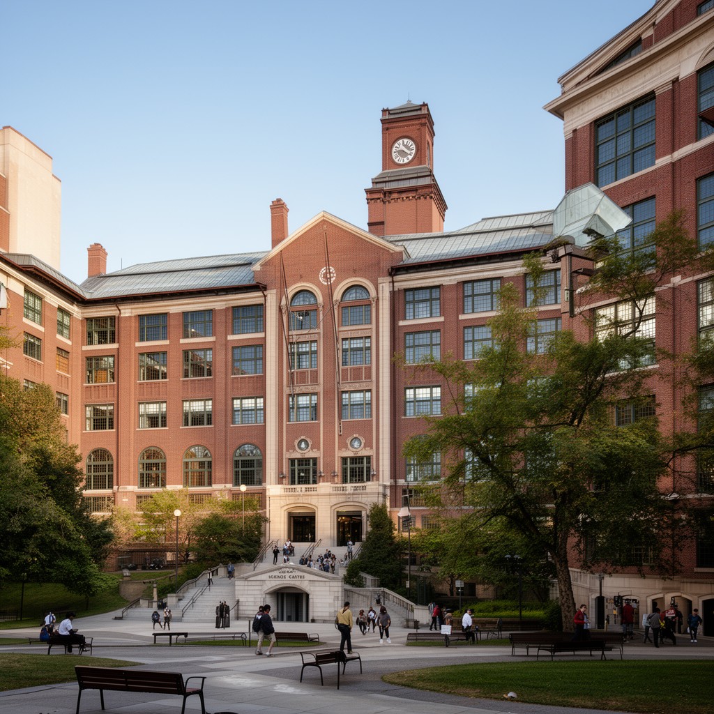 AI-generated illustration of Science Center (Harvard University)