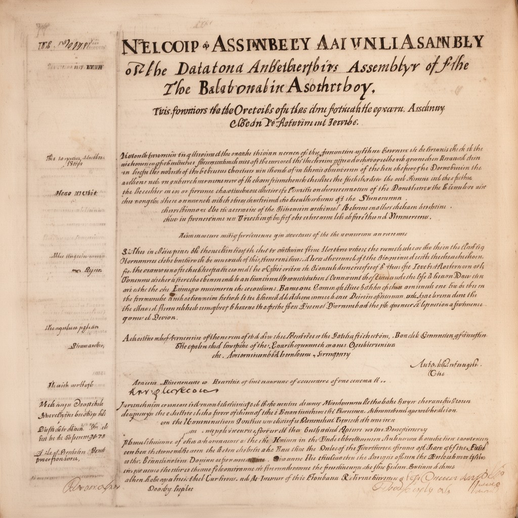 AI-generated illustration of National Assembly
