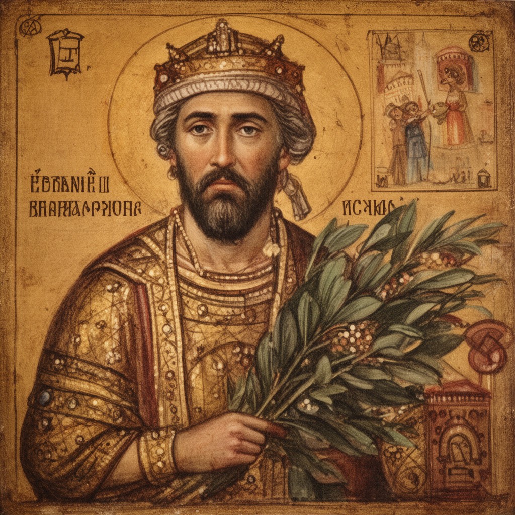 AI-generated illustration of Basil II