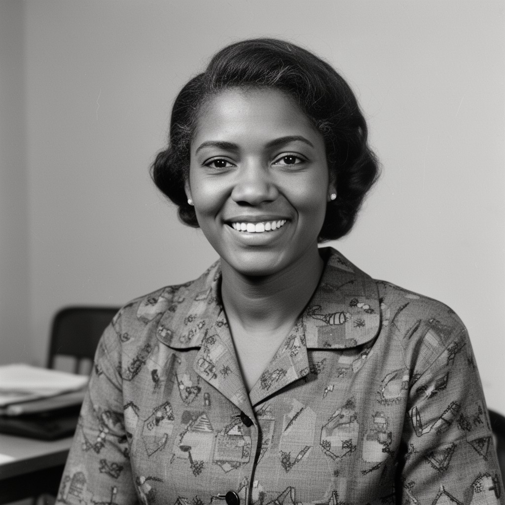 AI-generated illustration of Catherine Burks-Brooks