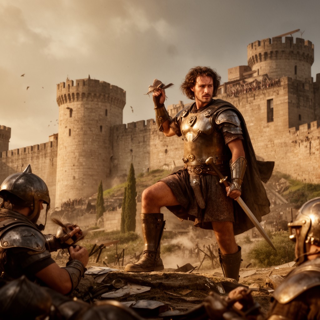 AI-generated illustration of Troy