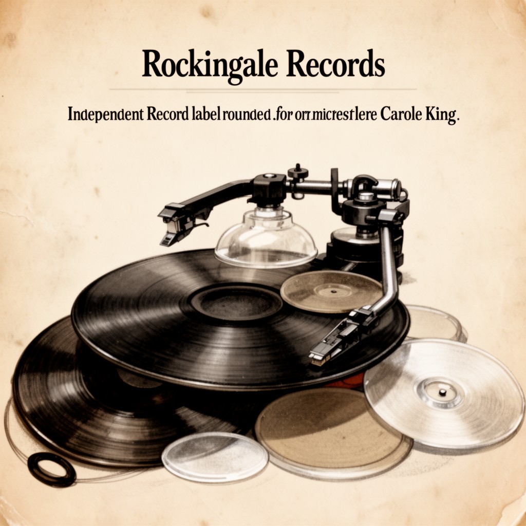 AI-generated illustration of Rockingale Records