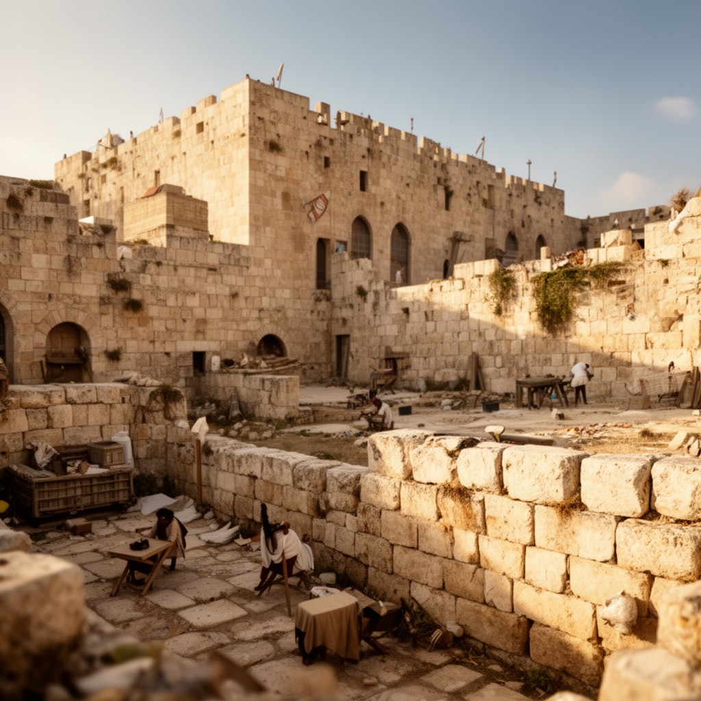 AI-generated illustration of Jebusites
