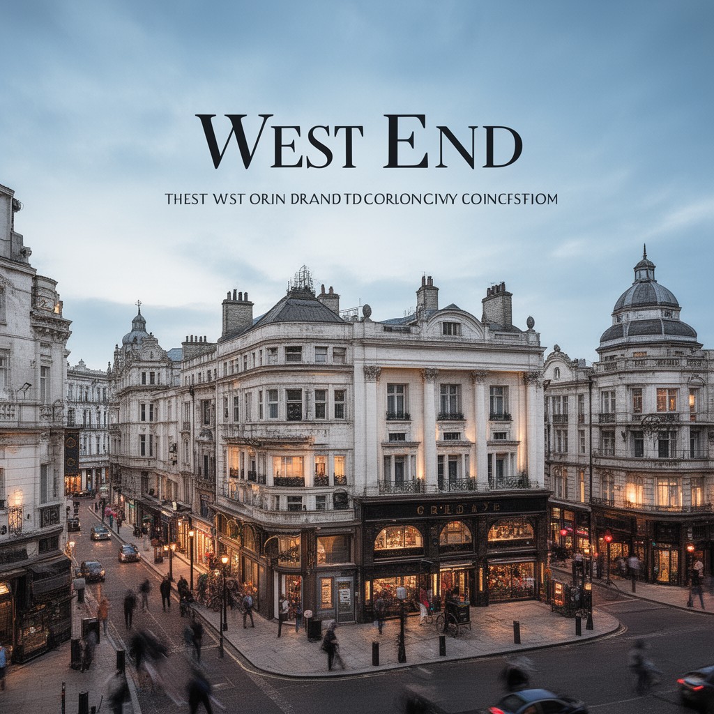 AI-generated illustration of West End (major part)