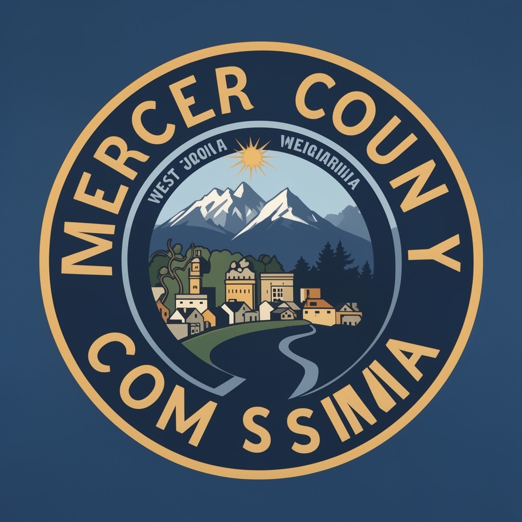 AI-generated illustration of Mercer County Commission
