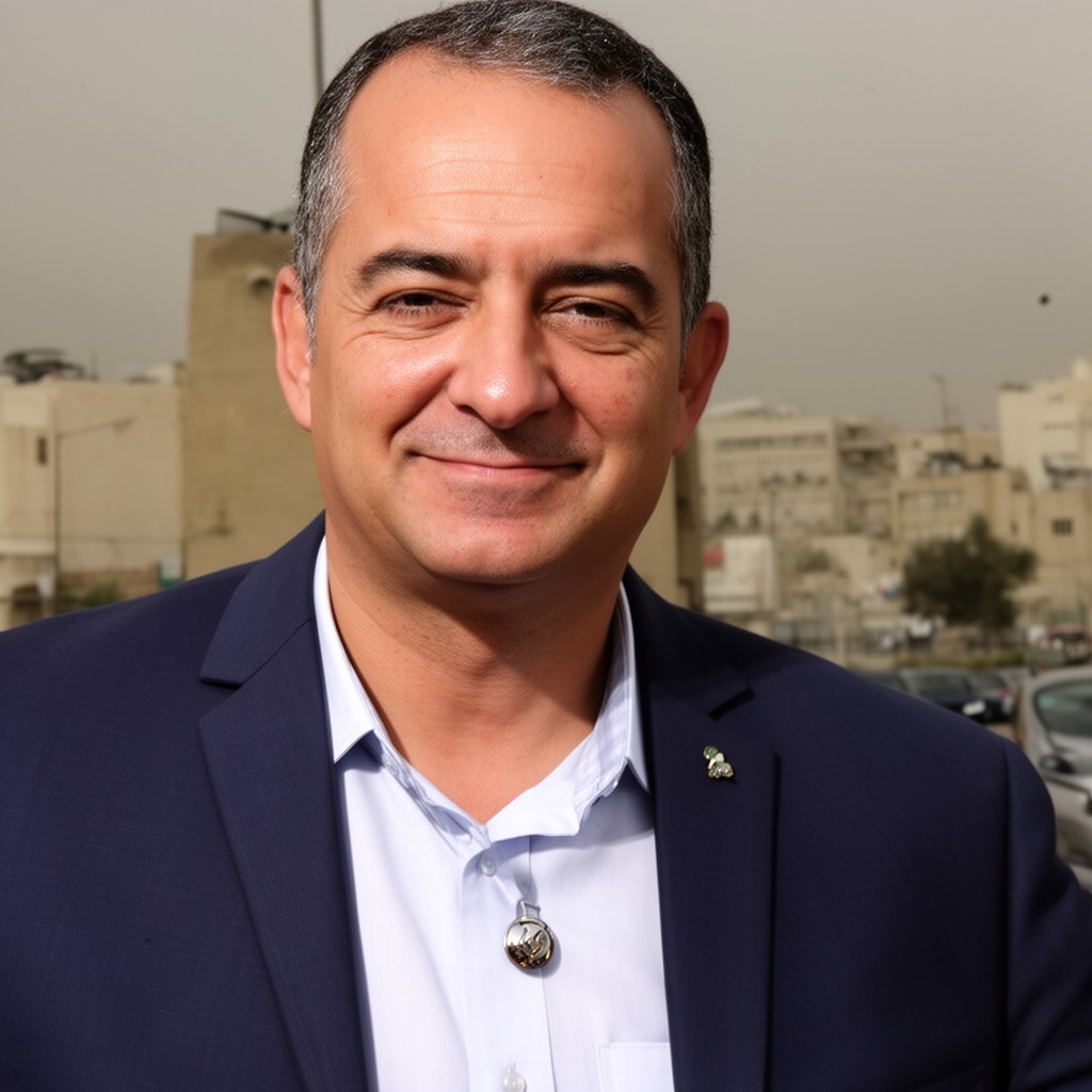 AI-generated illustration of Issa Kassis